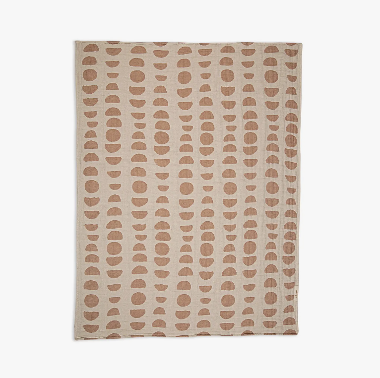 The Copper Moon Baby Swaddle Reversible Blanket