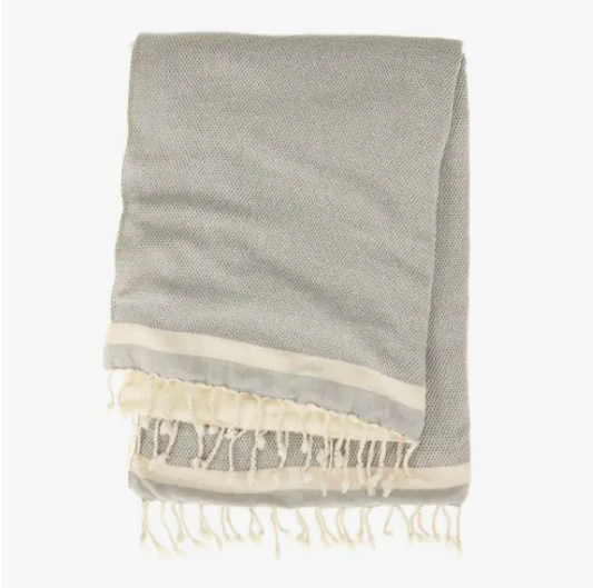 Hygge Throw Blanket - Hazy Grey